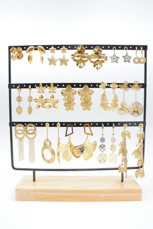 Lots de bijoux avec présentoir