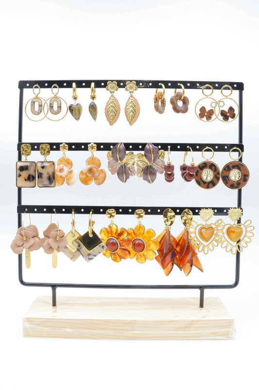 Lots de bijoux avec présentoir