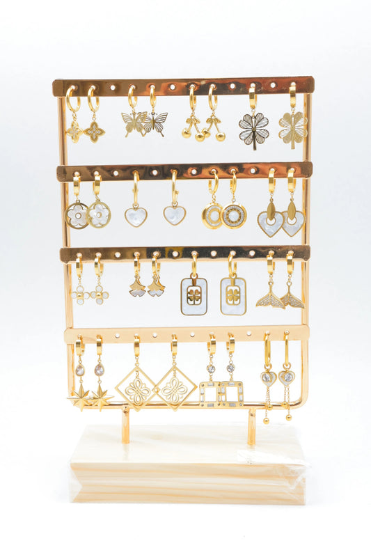 Lots de bijoux avec présentoir