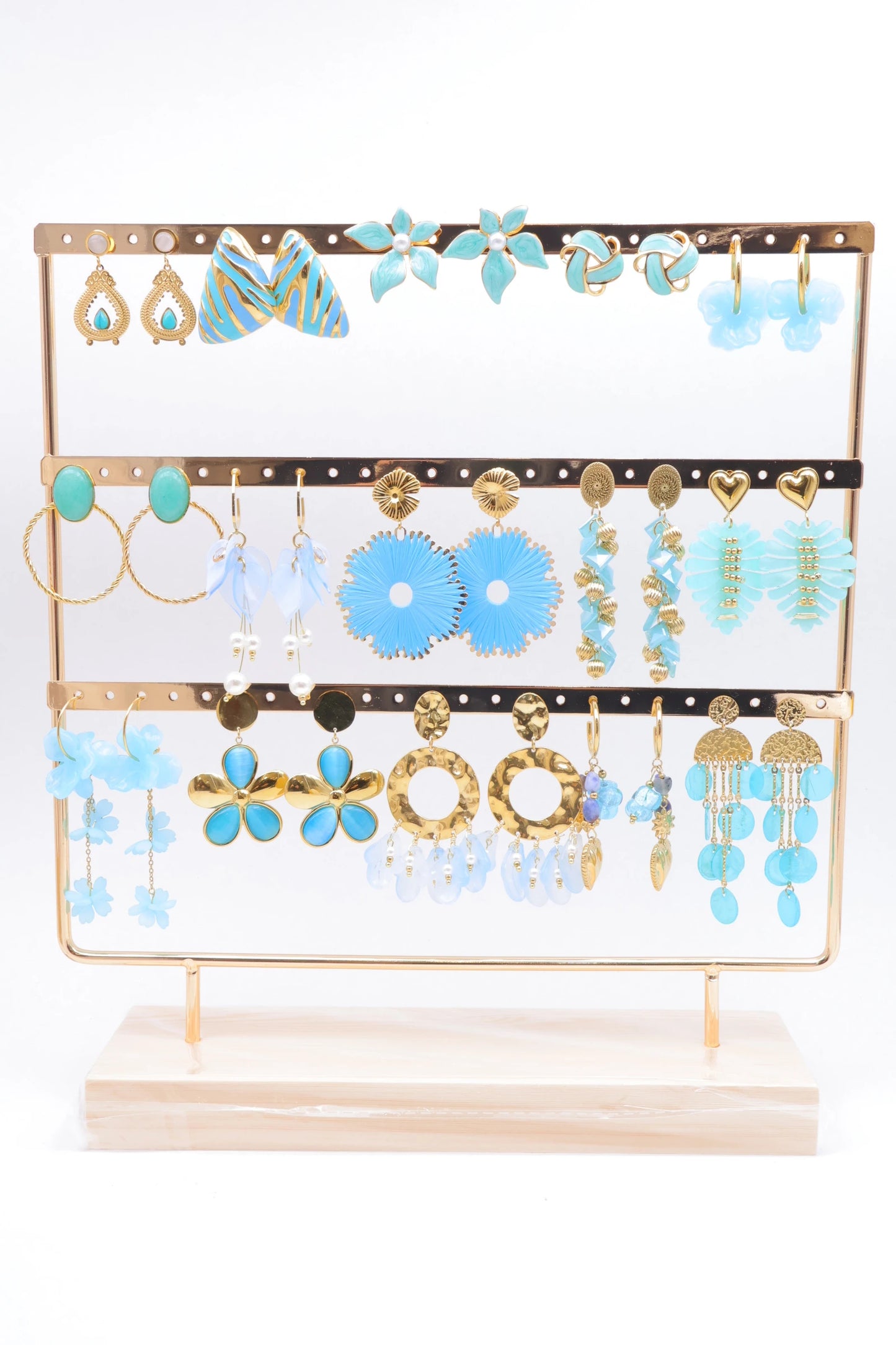 Lots de bijoux avec présentoir