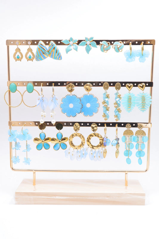 Lots de bijoux avec présentoir