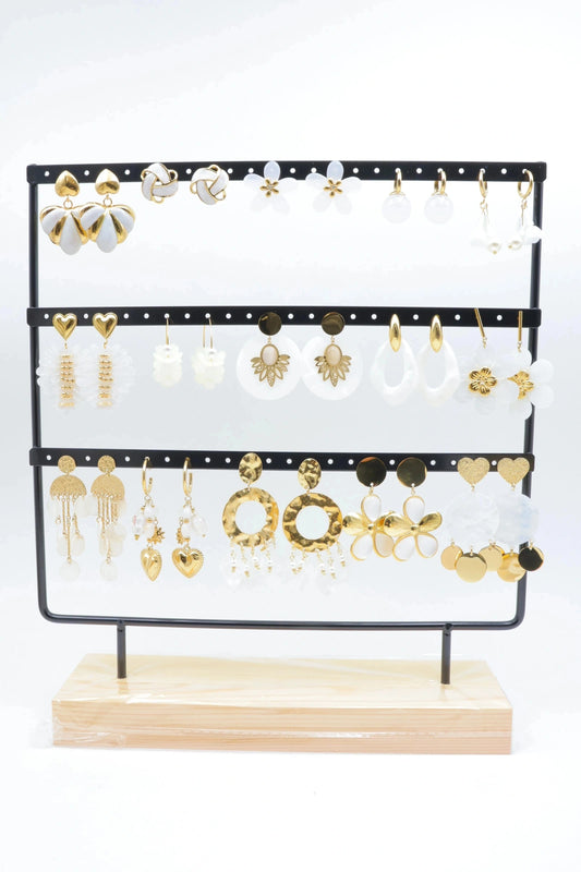Lots de bijoux avec présentoir