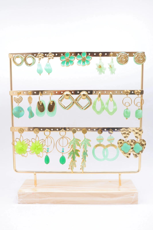 Lots de bijoux avec présentoir