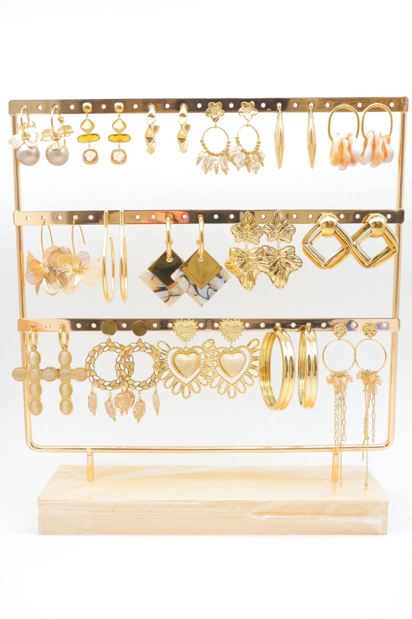 Lots de bijoux avec présentoir
