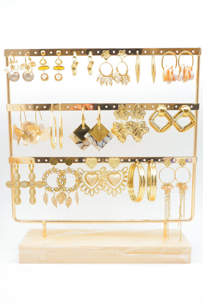 Lots de bijoux avec présentoir