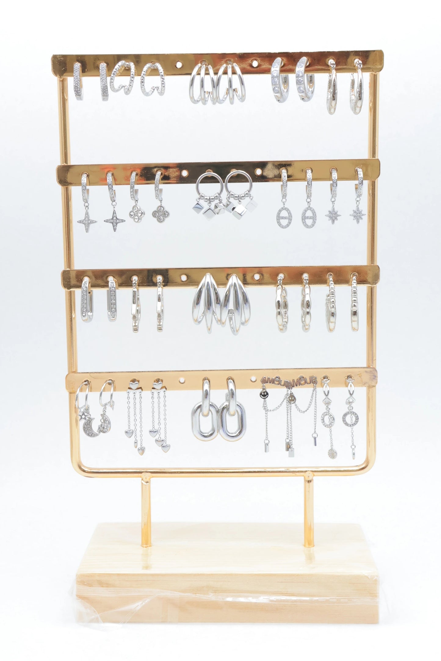 Lots de bijoux avec présentoir