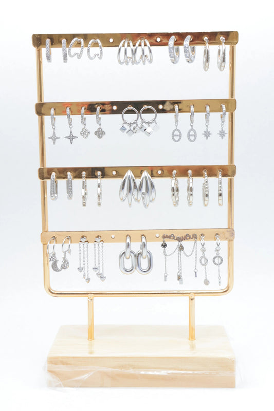 Lots de bijoux avec présentoir