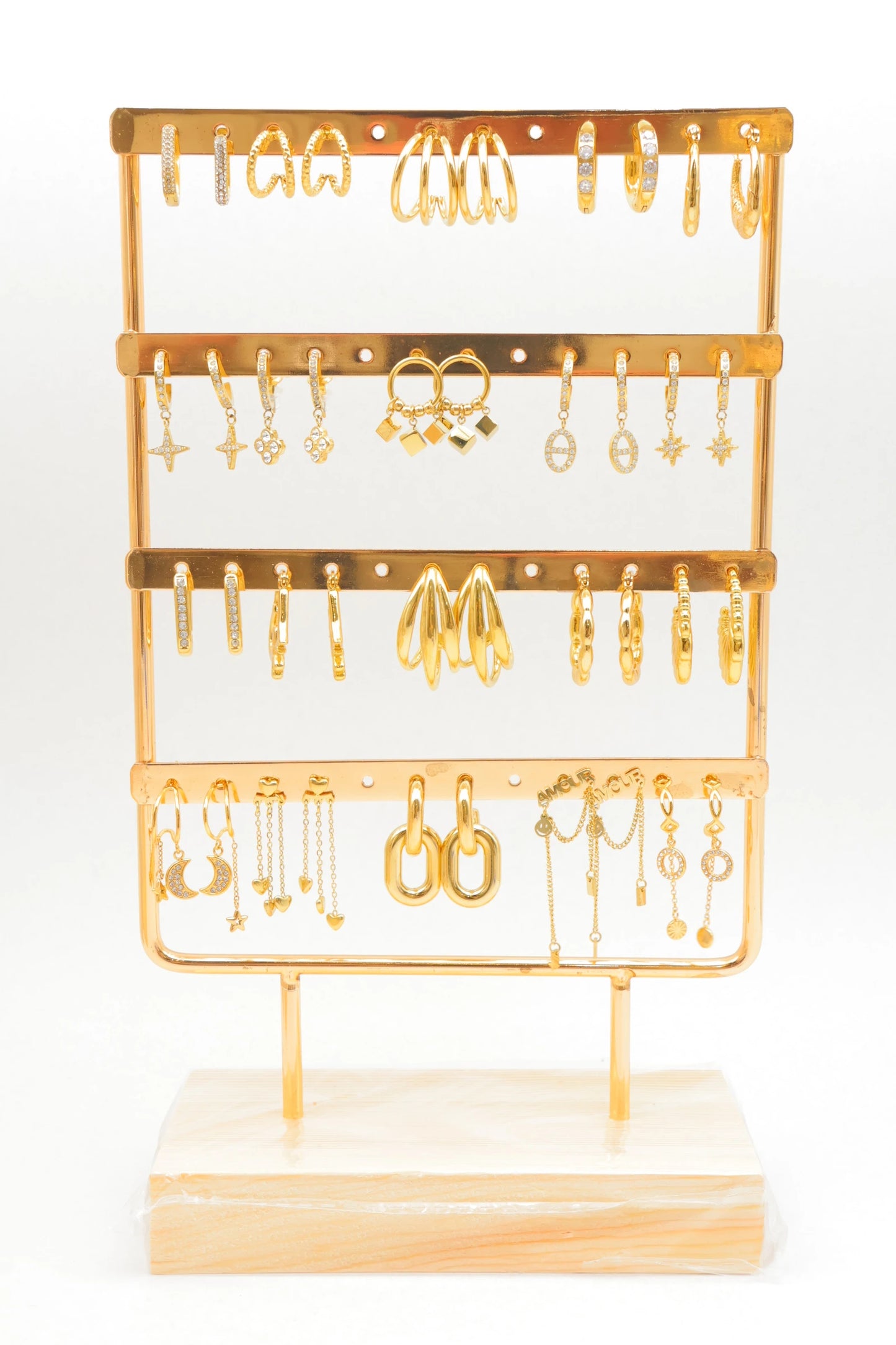 Lots de bijoux avec présentoir