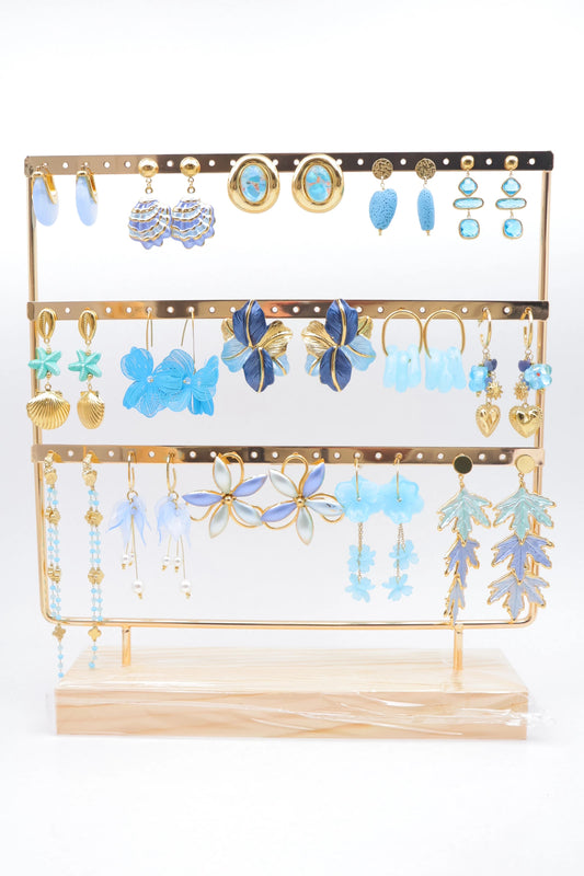 Lots de bijoux avec présentoir