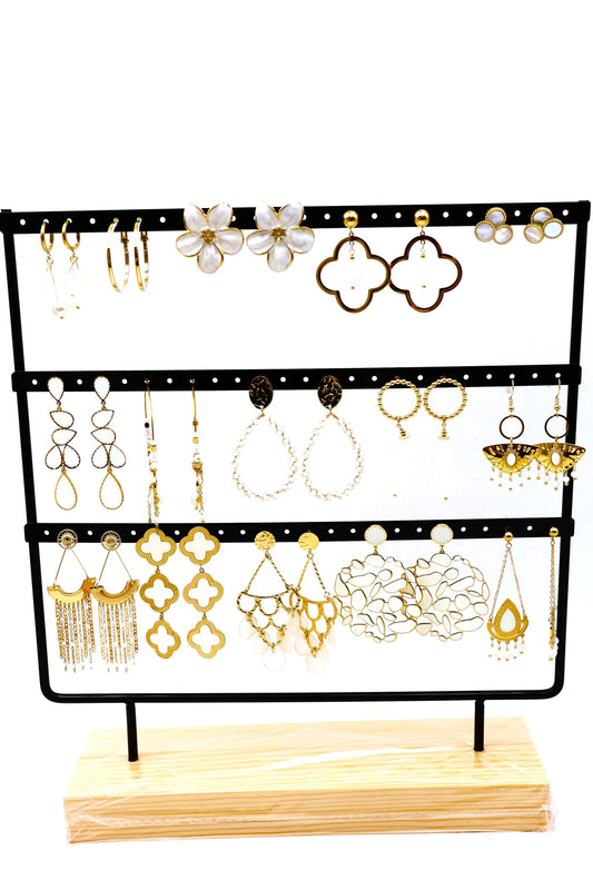 Lots de bijoux avec présentoir