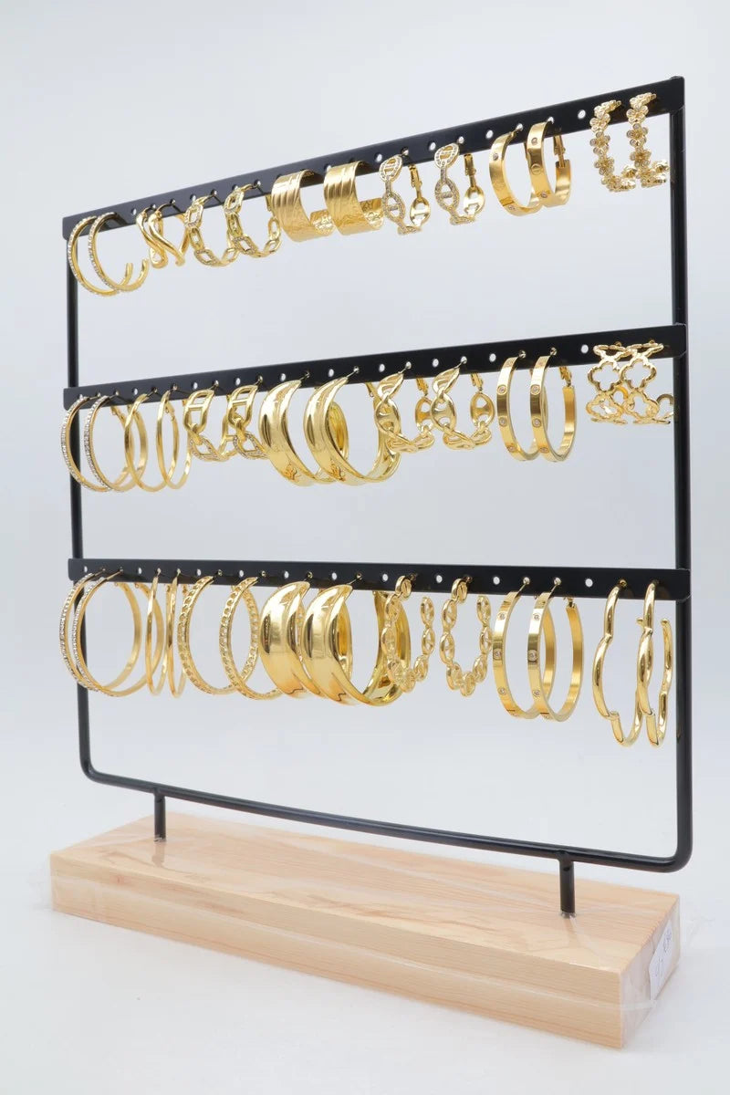 Lots de bijoux avec présentoir
