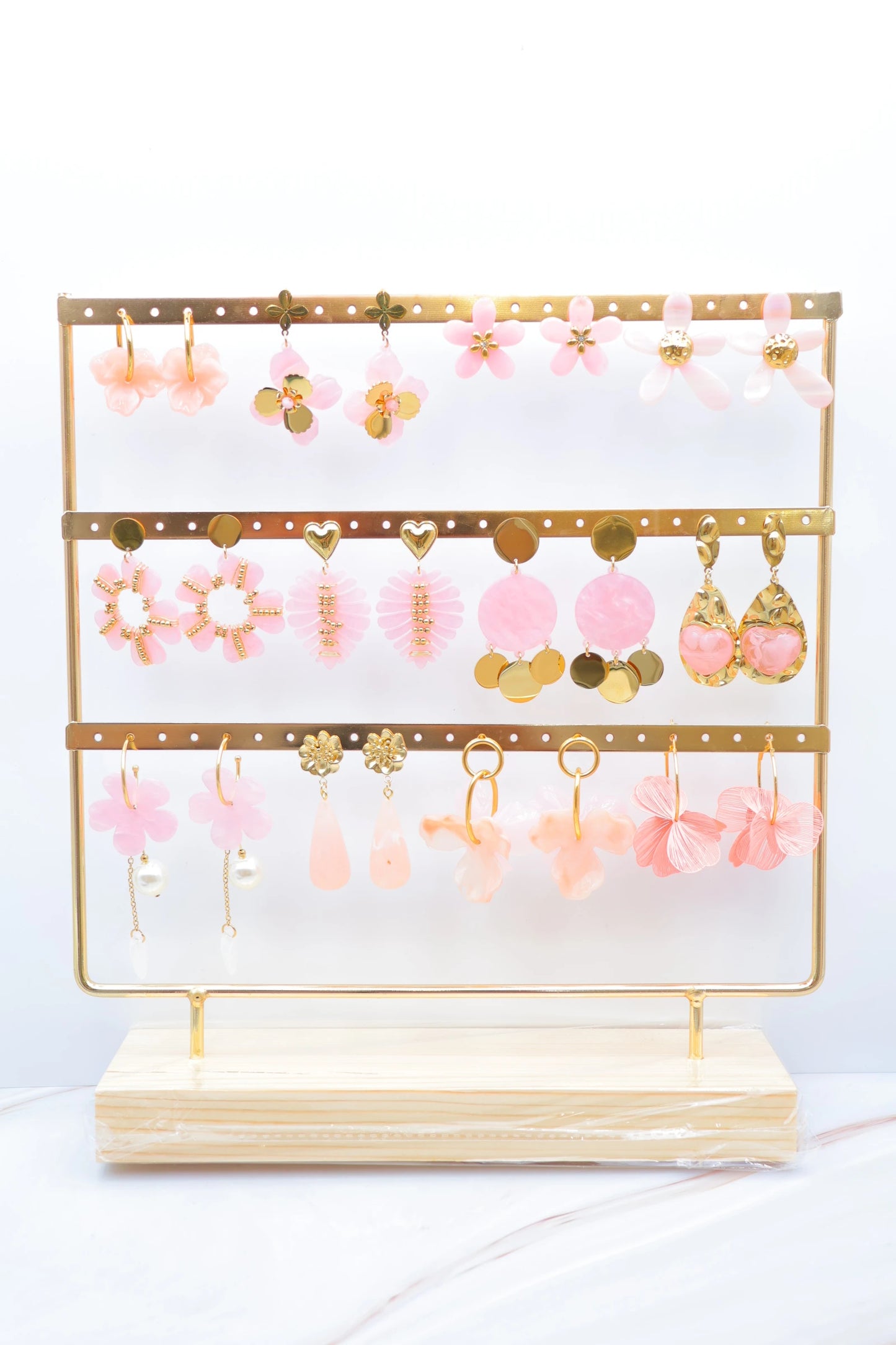 Lots de bijoux avec présentoir