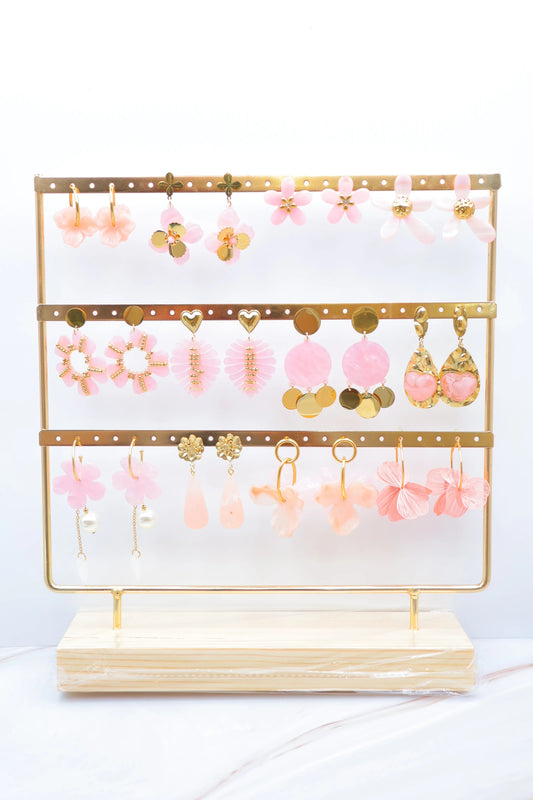 Lots de bijoux avec présentoir