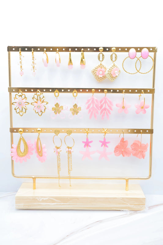 Lots de bijoux avec présentoir