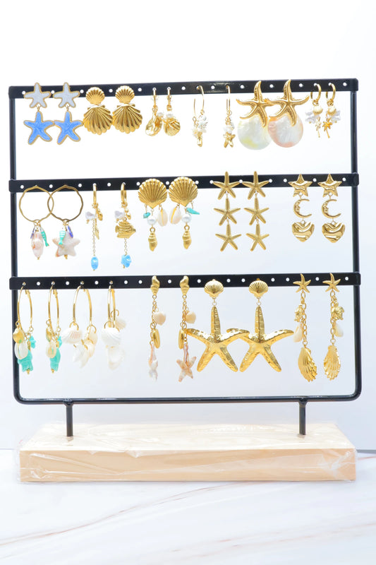 Lots de bijoux avec présentoir