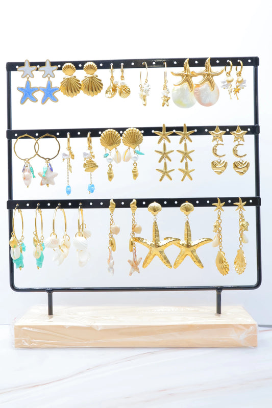Lots de bijoux avec présentoir