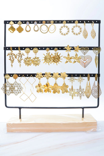 Lots de bijoux avec présentoir