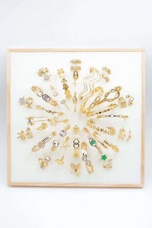 Lots de bijoux avec présentoir