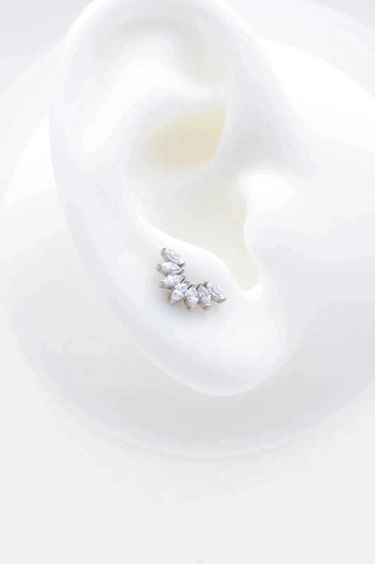 Piercings en acier inoxydable