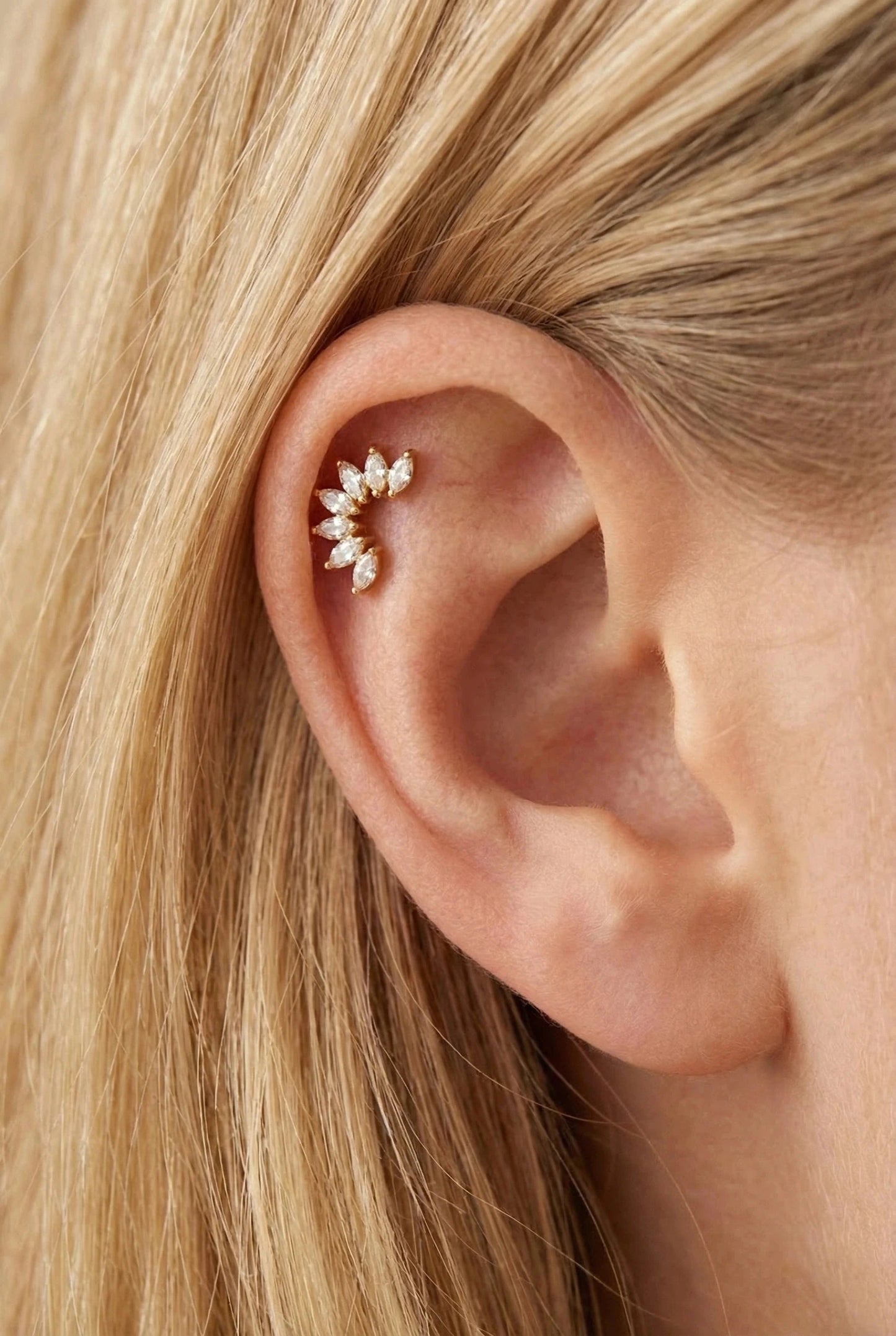 Piercings en acier inoxydable