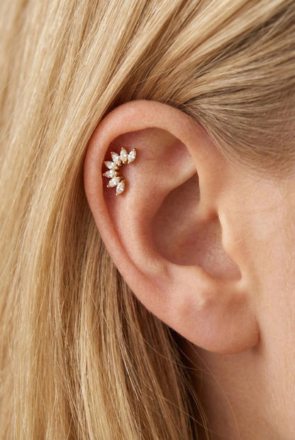 Piercings en acier inoxydable