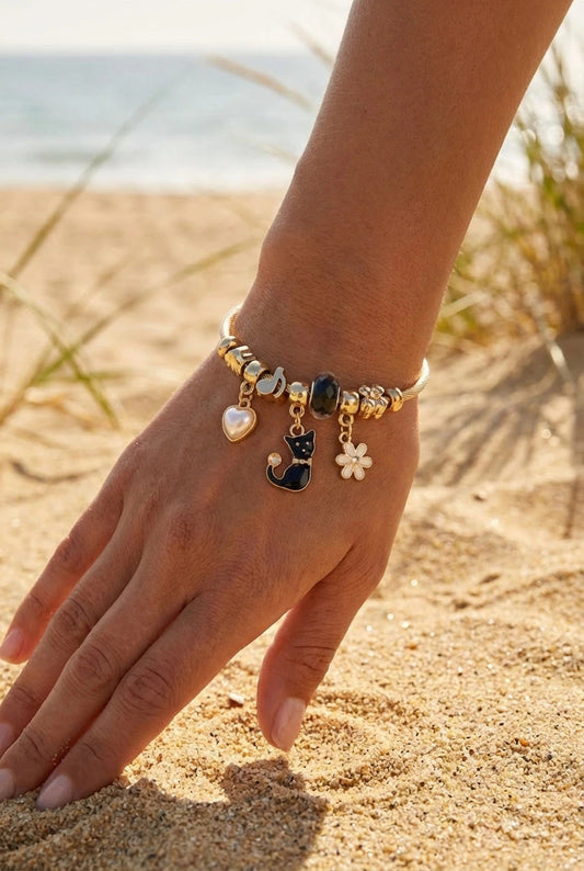 Bracelets en métal laiton