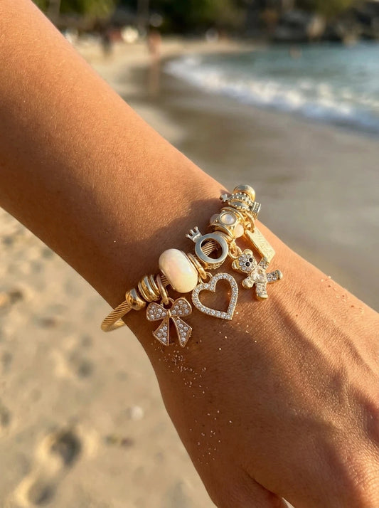 Bracelets en métal laiton