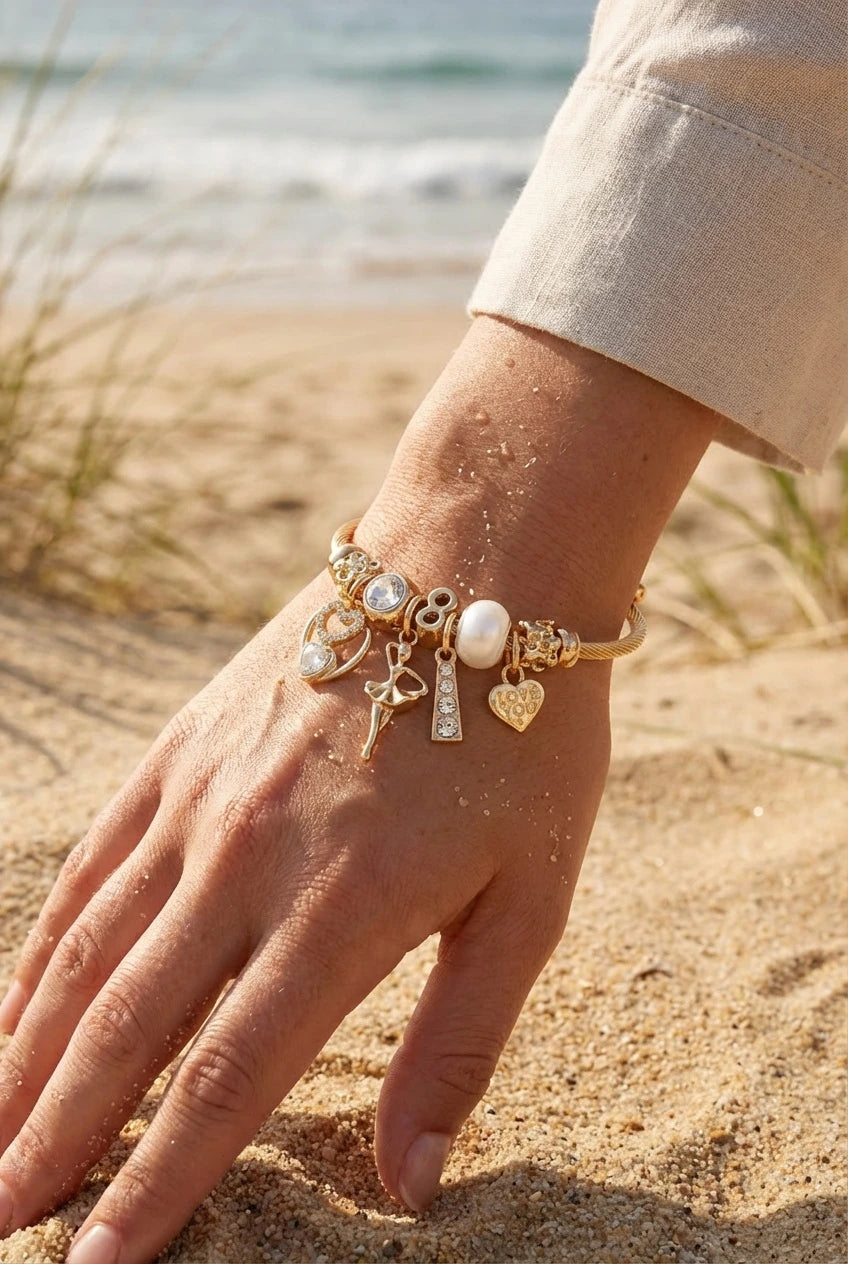 Bracelets en métal laiton