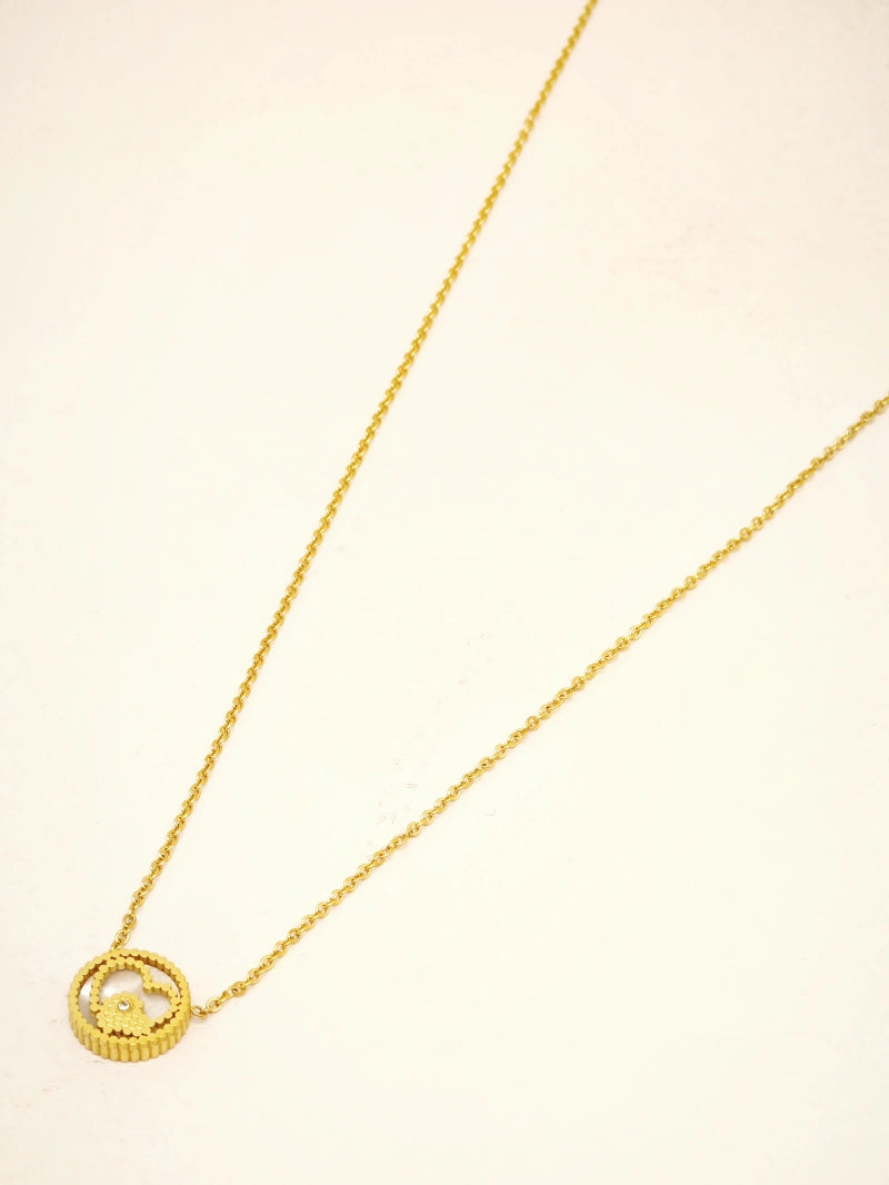 Collier en acier inoxydable - BLANC