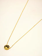 Collier en acier inoxydable - NOIR