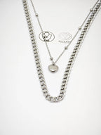 Collier en acier inoxydable - ARGENT