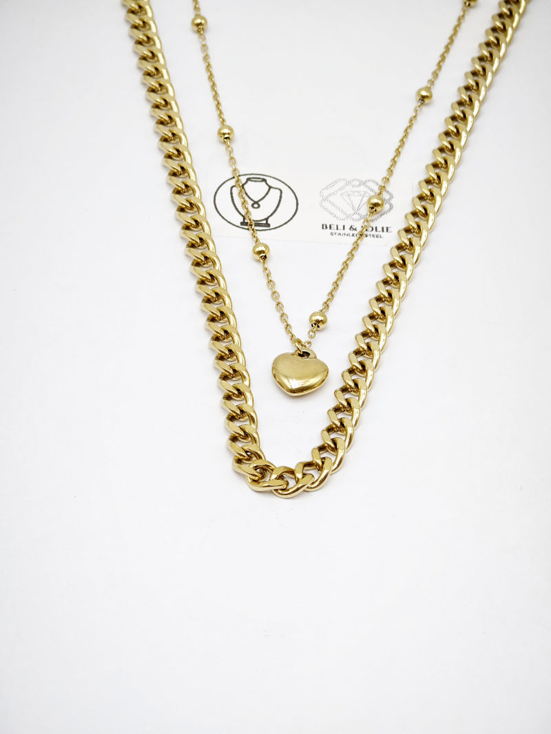 Collier en acier inoxydable - DORÉ