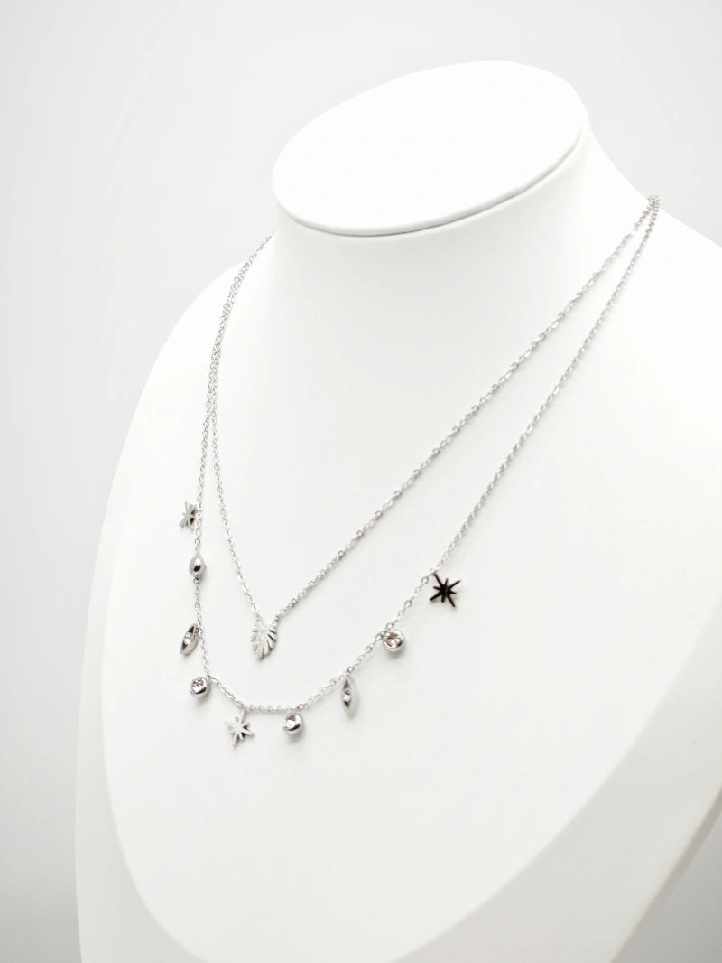 Collier en acier inoxydable - ARGENT