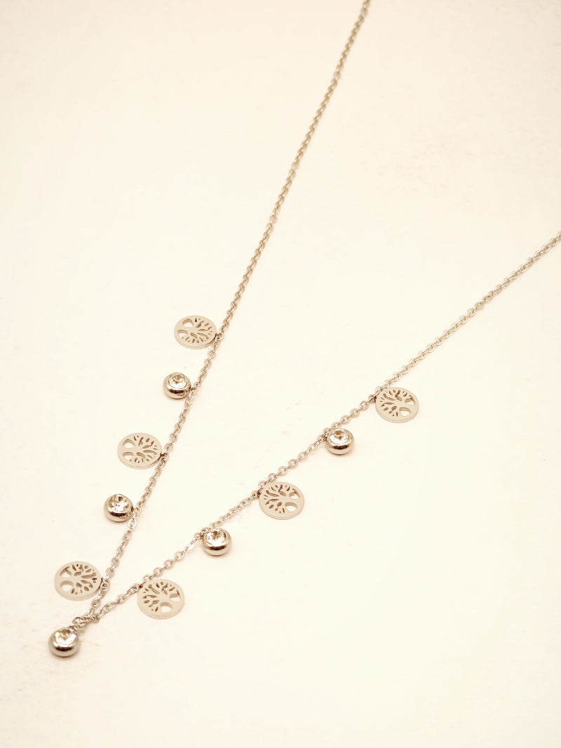 Collier en acier inoxydable - ARGENT