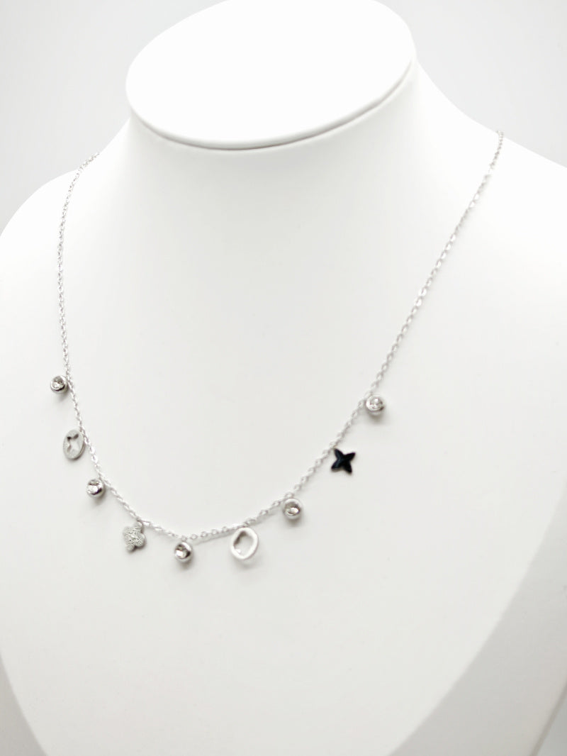 Collier en acier inoxydable - ARGENT