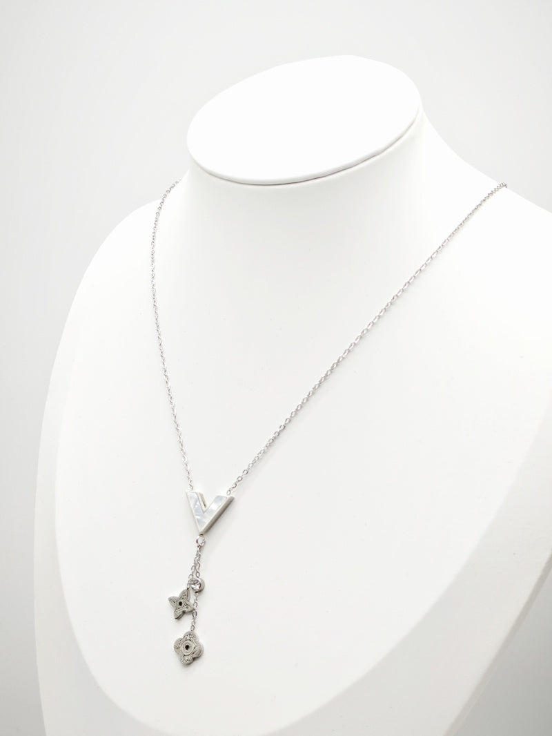 Collier en acier inoxydable - ARGENT