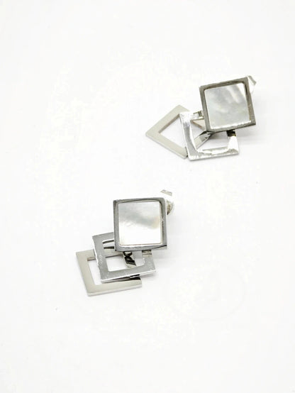 Boucles d’oreilles en acier inoxydable