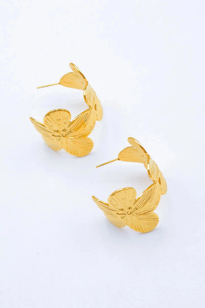 Boucles d’oreilles en acier inoxydable