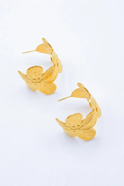 Boucles d’oreilles en acier inoxydable
