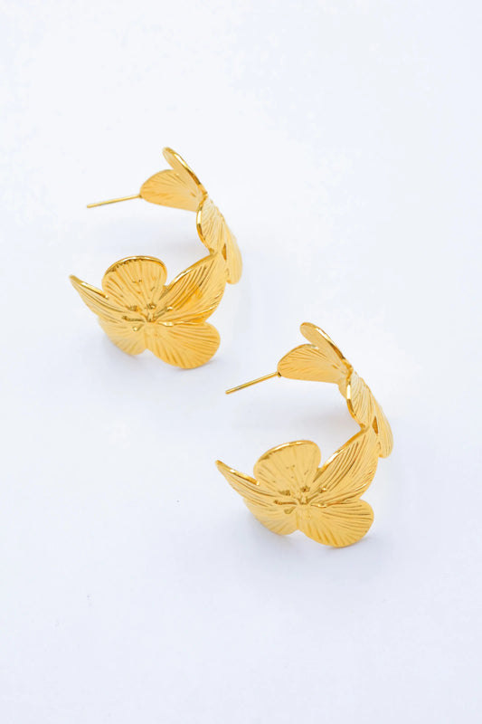 Boucles d’oreilles en acier inoxydable