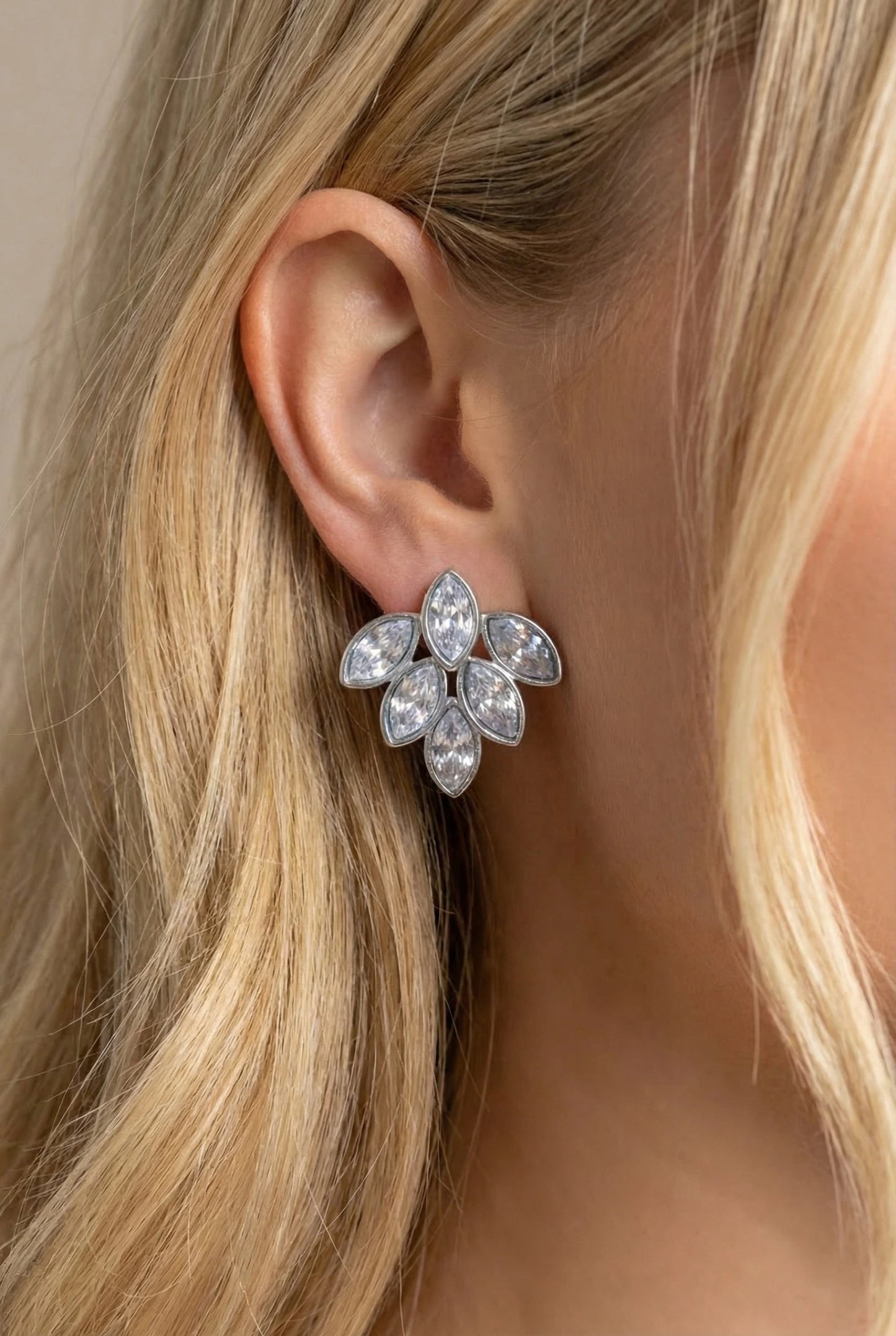 Boucles d’oreilles en acier inoxydable