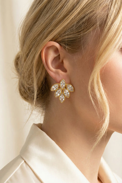 Boucles d’oreilles en acier inoxydable