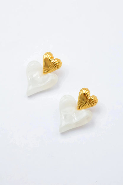 Boucles d’oreilles en acier inoxydable