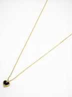 Collier en acier inoxydable - NOIR