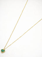 Collier en acier inoxydable - VERT