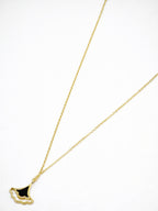 Collier en acier inoxydable - NOIR