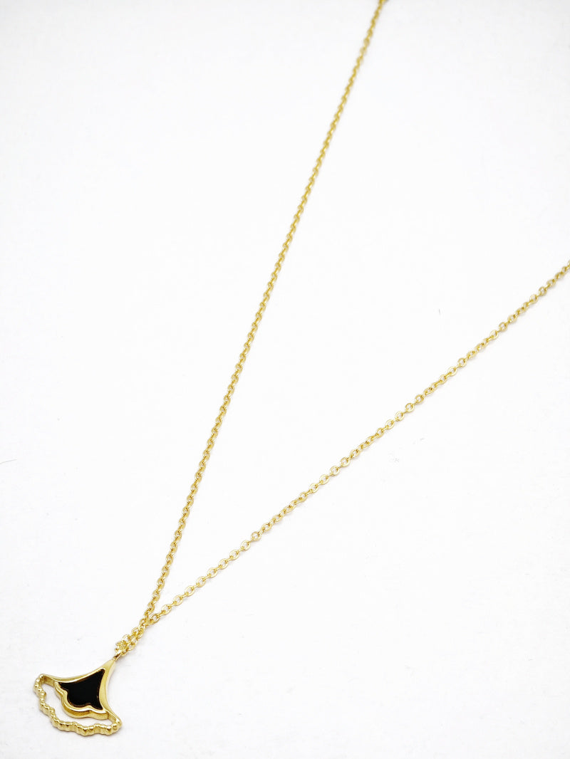 Collier en acier inoxydable - NOIR
