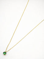 Collier en acier inoxydable - VERT