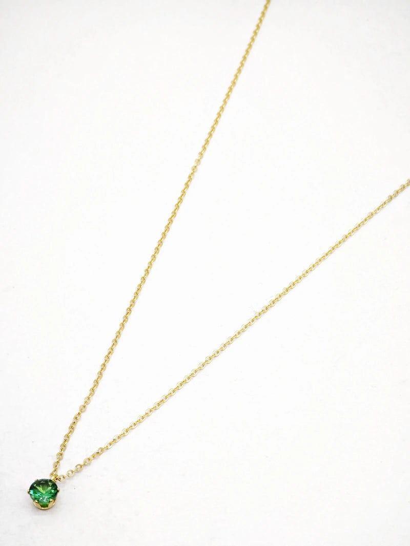 Collier en acier inoxydable - VERT