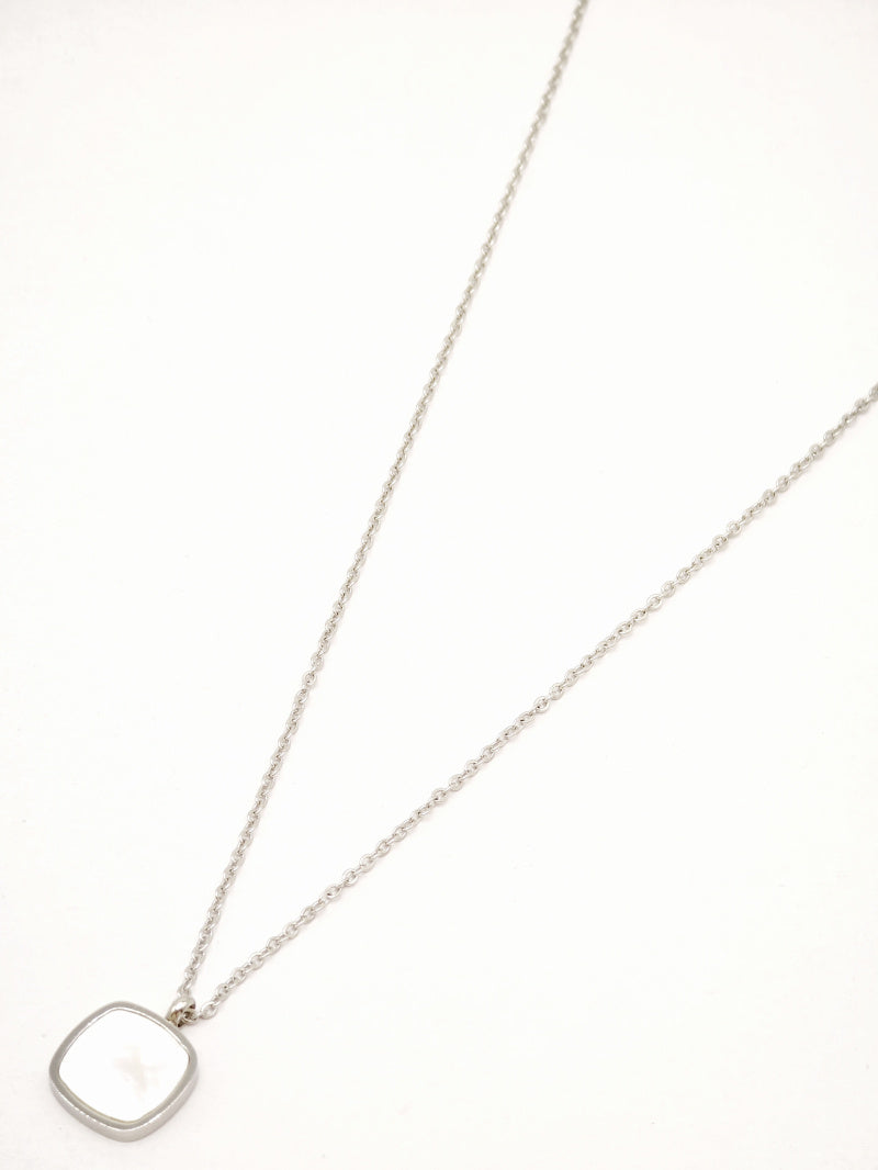Collier en acier inoxydable - ARGENT